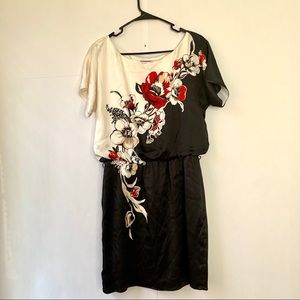 White House Black Market 100% Silk Dress